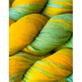 South West Trading Company Yarn - Oasis Hand Dyed Soysilk Yarn - Green Eggs