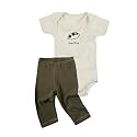 Kee-Ka Sweetpea Short Sleeve Bodysuit & Leggings Size 6-12Mos