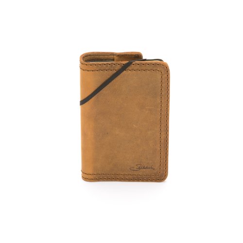 Saddleback Leather Small Moleskine Cover in Tobacco: Full Grain Leather with 100 Year Warranty