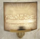 The Last Supper CURVED Porcelain Lithophane Nightlight