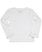 RuffleButts Ruffled Long Sleeve Layering Tee - White - 6