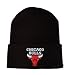 NBA Retro Vintage Chicago Bulls Cuff Beanie - Black