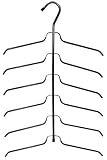 6 TIER Blouse TREE hanger CLOSET organizer shirt NEW