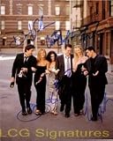 Friends - Signed 8x10 By Jennifer Aniston, Courteney Cox, Lisa Kudrow, Matt LeBlanc, David Schwimmer and Mathew Perry