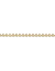 14K Gold 2.9mm Diamond Tennis Bracelet Mounting