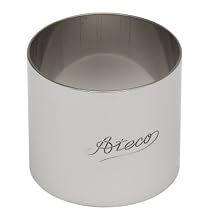Ateco Stainless Steel Round Form, 2- by 1.75-inches