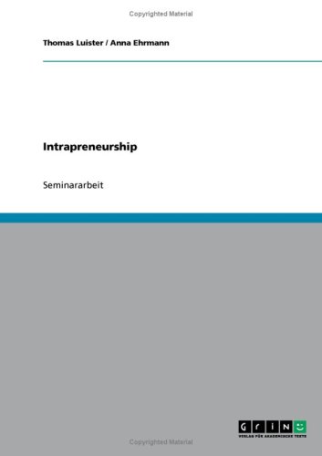 Intrapreneurship