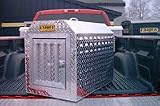One Door Diamond Tread Aluminum Vehicle Pet Carrier -Model -2