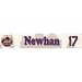 David Newhan #17 2007 Game Used Locker Room Name plate