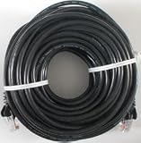Belkin Fast Cat 5e 50 ft. Black Patch Cable Snagless