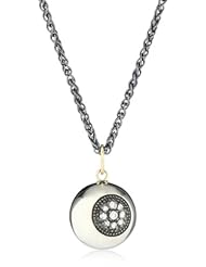Mizuki Silver Evil Eye Ball Necklace