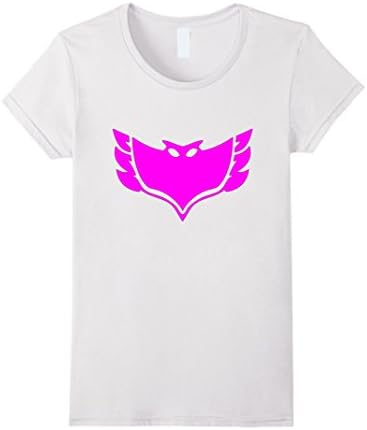 Women's PJ Masks - Owlette Crest T Shirt Medium White