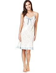 Per Una Satin Spotted Chemise