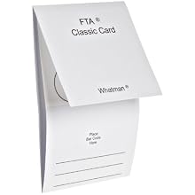 Whatman WB120205 FTA Classic Card 4-Sample Area, 4 x 125 microliter Size (Pack of 100)