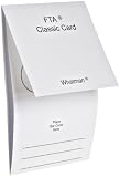 Whatman WB120205 FTA Classic Card 4-Sample Area, 4 x 125 microliter Size (Pack of 100)