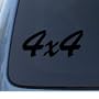 4 X 4 - Car, Truck, Notebook, Vinyl Decal Sticker #1000 | Vinyl Color: Black