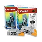 Ink Tank BCI-21 for Canon BJC-2000 Series; MultiPASS; FaxPhone, Black, 2 Pack... by Canon