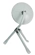 Grote 8 1/2" Convex Cross-Over Mirror Assemblies White, Mirror Assembly 28481