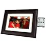 Smart Parts SP70BR DIGITAL FRAME, 7" BROWN WOOD