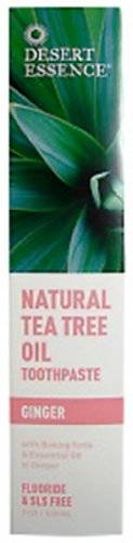 Desert Essence Toothpaste Natural of 3)