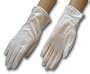 2-Button White Shortie, CottonLovers Supreme 100% Cotton, glove finishes 2" above the wrist bone. Glove Size: B - fits sizes 7-8