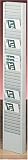 40-pocket Badge Card Rack - Vertical