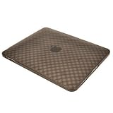 3D DIAMOND / WATER CUBE CASE COVER SKIN for APPLE IPAD - SMOKE