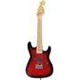 Fiesta Musical Instruments 31" Transparent Red Electric Guitar