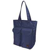 Navy Ice Red UNI Cargo Laptop Tote