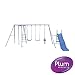 Plum Products Kids Outdoor Garden Toys Vulcan Twin Swing ...