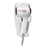 Andis 30925A Hangup 1600W Wall Mount Hair Dryer with Night Light