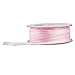 Fowod Double Faced Satin Ribbon, 54 Yard / 164 Feet, 1/4 Inch 6mm Wide, Pink