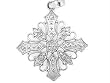 CHARM PENDANT W/DIAMONDS - FANCY CROSS