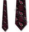 ARIZONA CARDINALS Necktie NFL Grid Men's Neck Tie