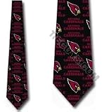 ARIZONA CARDINALS Necktie NFL Grid Men's Neck Tie