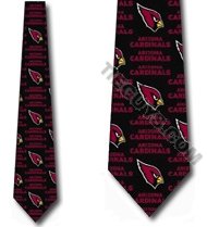 ARIZONA CARDINALS Necktie NFL Grid Men's Neck Tie