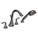 Moen T944ORB Eva Two-Handle High Arc Roman Tub Faucet and Hand Shower without Valve, Oil Rubbed Bronze