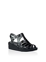 RUCO LINE Sandalias de cuña (Negro)