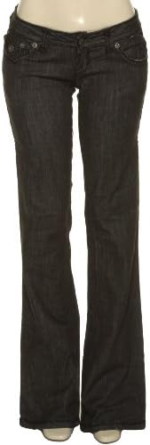 LAGUNA BEACH Black Hand Stitch Bootcut Jeans [BND2015PBSL], BLK, 24