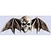 Decor Medieval home decoration Skull Bat Wall Sculpture New Gothic