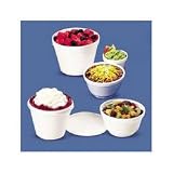 Dart 12SJ20 Squat Foam Containers, 12 Ounce (12SJ20DART) Category: Foam Food Containers