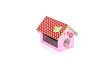 Maison insecte color�e, pour y observer les petites b�tes attrapp�es dans les champs. Dim 17 X 12 cm.