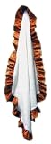 White Plush Tangerine Dream Ruffle