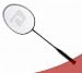 DHS T-Ti-77 Thunder Series Badminton Racket, Double Happiness (DHS)