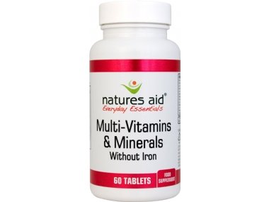 Multi-Vitamins & Minerals (out Iron) - 60 Tabs 