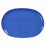 Calypso Basics, 94701, Melmaine Oval Tray, Azure