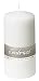 Ivyline Bolsius 130/ 60 mm Embrace Pillar Candle, White