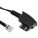 To connect analogue telephones, fax machines, answering mach