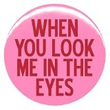 1" Jonas Brothers "When You Look Me In The Eyes" Button/Pin