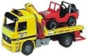 MB Actros Tow Truck with cross country vehicle